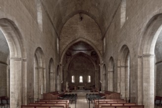 Cistercian monastery founded in 1148, church built from 1150, view to the north, St., Sankt, Saint