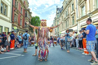 The International Samba Festival in Coburg, Germany, Europe