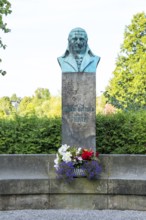 New Spruce Monument by Walter Sintenis, Rammenau, Saxony, Germany, Europe