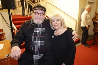 Walter Plathe and Dagmar Biener at the premiere ofOma Trick with Brigitte Grothum and Johannis