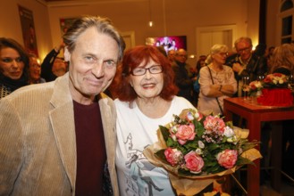 Wolfgang Bahro and Brigitte Grothum at the premiere ofOma Trick with Brigitte Grothum and Johannis