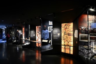 Exhibits in the Memorial de Verdun, Museum, First World War, Verdun, Grand Est region, France,