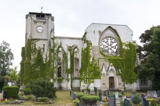 Wachau church ruins, Markkleeberg, Saxony, Germany, Europe