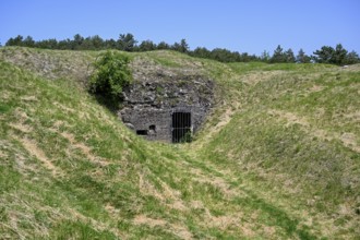 Fort de Vaux, French fortress from the First World War, Verdun battlefield, First World War,