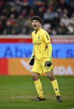 Goalkeeper Tiago Pereira Cardoso Borussia Mönchengladbach BMG (42) shouts, screams, Voith-Arena,