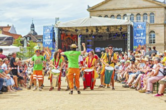 The International Samba Festival in Coburg, Germany, Europe