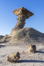 El Hongo (the mushroom), Ischigualasto Provincial Park, Villa San Agustín, San Juan Province,