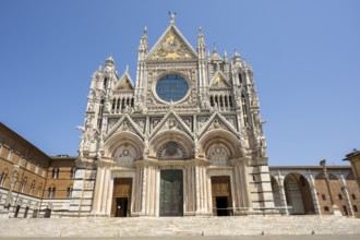 Cathedral of Siena, Cattedrale di Santa Maria Assunta, main church of the city of Siena, Tuscany,