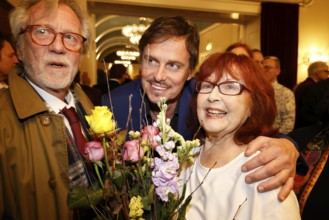 Felix Martin and Brigitte Grothum at the premiere ofOma Trick with Brigitte Grothum and Johannis