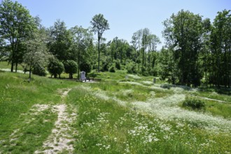 Site of the destroyed village of Fleury-devant-Douaumont, Verdun battlefield, First World War,