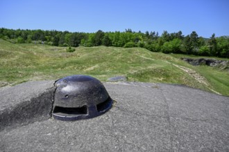 Fort de Vaux, French fortress from the First World War, Verdun battlefield, First World War,