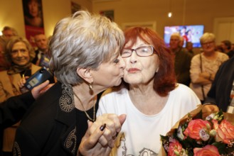 Dagmar Frederic and Brigitte Grothum at the premiere ofOma Trick with Brigitte Grothum and Johannis