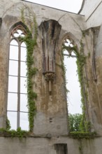 Wachau church ruins, Markkleeberg, Saxony, Germany, Europe