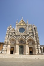 Cathedral of Siena, Cattedrale di Santa Maria Assunta, main church of the city of Siena, Tuscany,