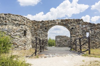 Caminau castle ruins, Königswartha, Saxony, Germany, Europe