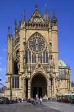 Saint-Étienne Gothic Cathedral, St Stephen's Cathedral, Metz, Grand Est region, France, Europe