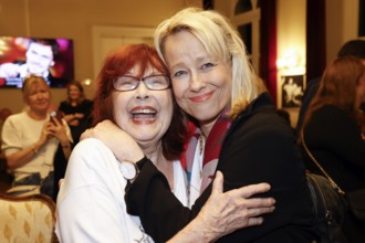 Brigitte Grothum and daughter Debora Weigert at the premiere ofOma Trick with Brigitte Grothum and