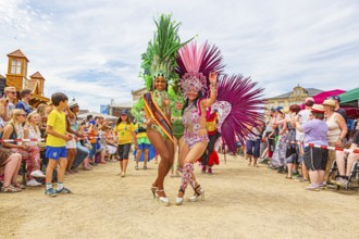 The International Samba Festival in Coburg, Germany, Europe