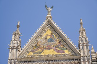 Cathedral of Siena, Cattedrale di Santa Maria Assunta, main church of the city of Siena, Tuscany,