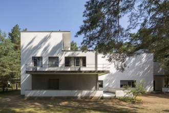 Dessau, Bauhaus master houses, Kandinsky/Klee master house, south side