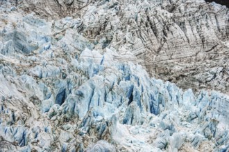 Pia Glacier, Cordillera Darwin, north-east foothills of the Beagle Channel, Tierra del Fuego,