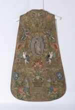 Chasuble with the Madonna of Guadalupe, 1756, Goldsmith's art and textile art from the 16th to the