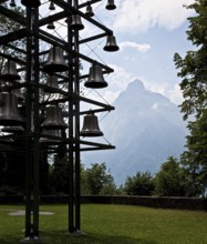 Carillon from 2001 on the terrace above the Tell Chapel, Carillon, St., Sankt, Saint