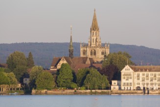 Constance, Minster, view over Lake Constance