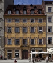 Wroclaw Breslau, House of the Seven Electors on the Market Square