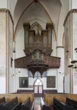 Jakobikirche, Stellwagen organ from 1636, St., Sankt, Saint