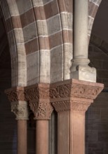 Basel, Cathedral (Basel Minster), capital on the ambulatory