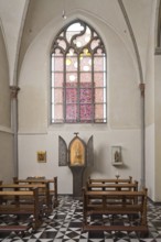 North choir, interior with Amsterdam monstrance, St., Sankt, Saint