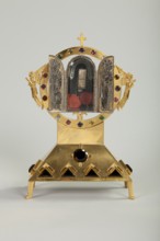 Leonhard's reliquary, 1955, Goldsmith's art and textile art from the 16th to the 20th century, St.,