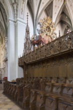 Constance, Minster, choir stalls, sculptor Heinrich Yselin and Simon Haider around 1470, south side