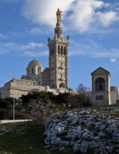 North view with shrine to the Virgin Mary, 1853-74 by Henri-Jacques Espérandieu and Henri Revoil,