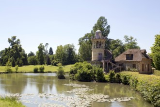 Château Park, Petit Trianon, Hameau de la Reine, Artificial Village for Marie-Antoinette