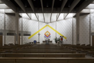 1966-1967 by Joachim G. Hanke, Interior, St., Saint, Saint