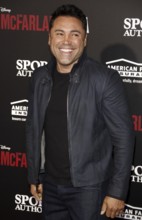 Oscar de la Hoya at the Los Angeles premiere of 'McFarland, USA' held at the El Capitan Theater in