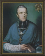 Reproduction of an oil painting: Eugene of Mazenod, the founder of the Oblate Community, St.,