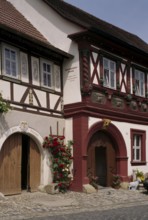 Clockmaker's house, Marienstraße 36, façade from 1733 with baroque portal