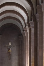 Worms, St Peter's Cathedral, south aisle, view to the west