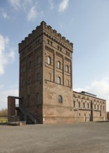 Malakow tower above shaft 1 and the attached hoisting machine building