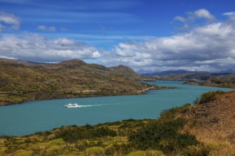 Lago Grey, Torres del Paine National Park, Patagonia, Chile, South America