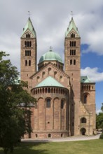 Speyer, Cathedral Church of St Mary and St Stephen, Speyer Cathedral, Imperial Cathedral, view from