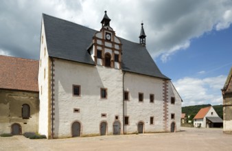 Monastery church from the south-east, St., Sankt, Saint