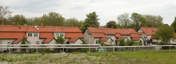 Schüngelberg workers' housing estate on the outskirts of Gelsenkirchen-Buer, built from 1897 in