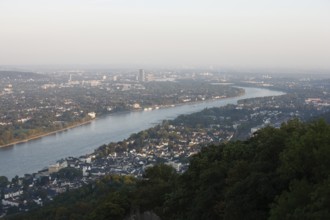 Königswinter, view from the Drachenfels