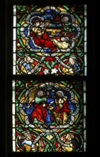 Choir, centre window, St., Saint, Saint