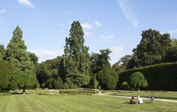 Erftstadt-Liblar, palace gardens Gracht