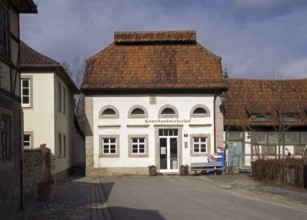 Old brewery from 1810 in the Braugasse